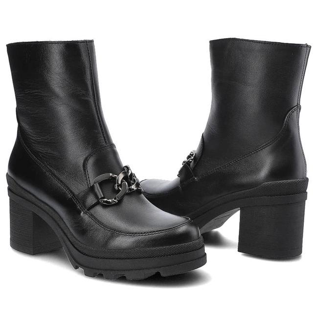 Členkové Topánky Simen - 4365A Czarny