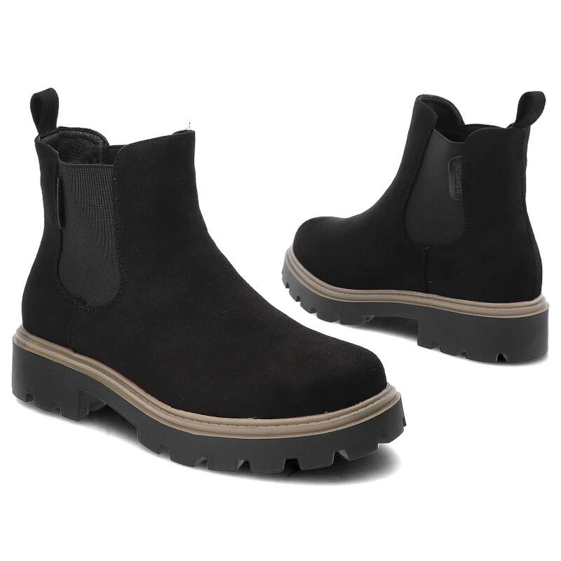 Členkové Topánky Chelsea Big Star - MM274372 Czarny