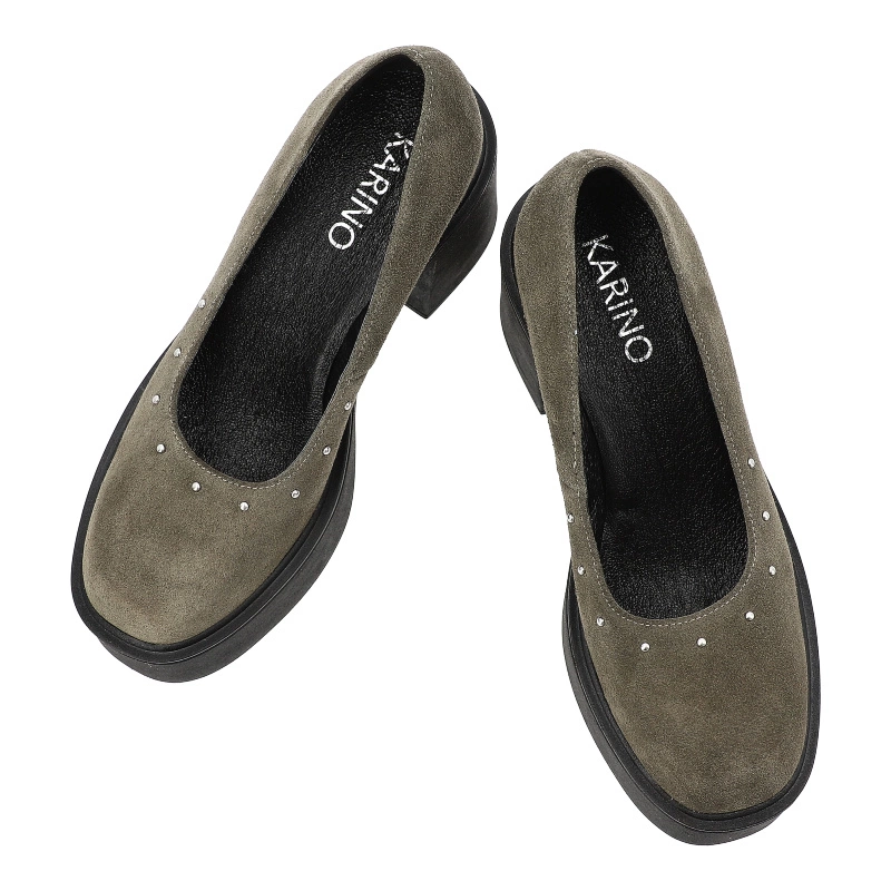 Poltopánky KARINO - 5648/026-P Zielony/Welur