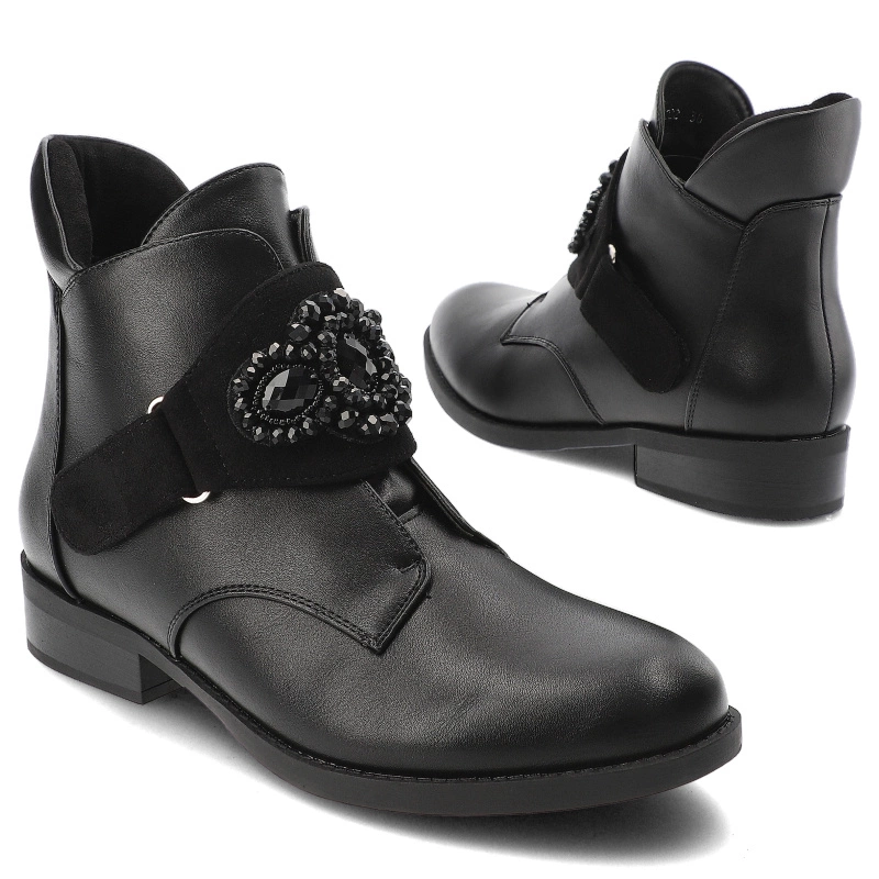 Členkové Topánky S.Barski - HY42-022 Black