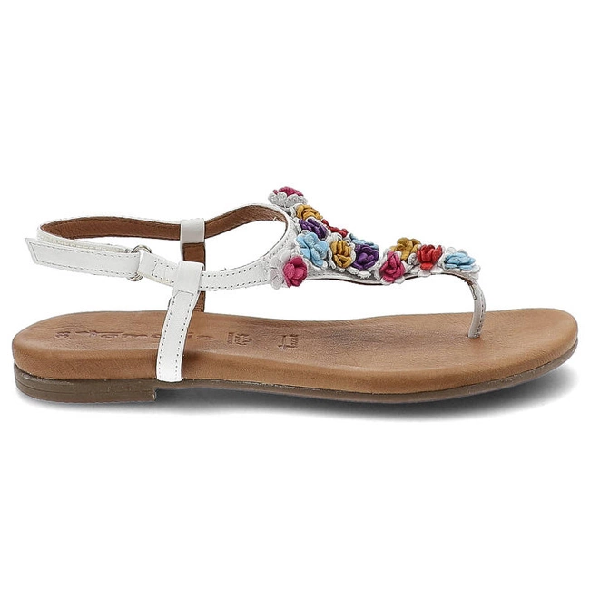 Sandále Tamaris - 1-28121-20 197 White Comb