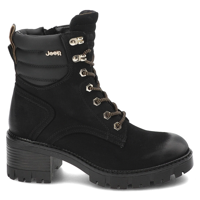 Členkové Topánky Jeep - RAVEN LACE NBK JL42600A 062 Black