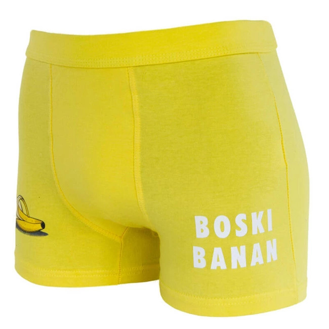 Boxerky Moraj - MBX550-378F Żółty 1 Para