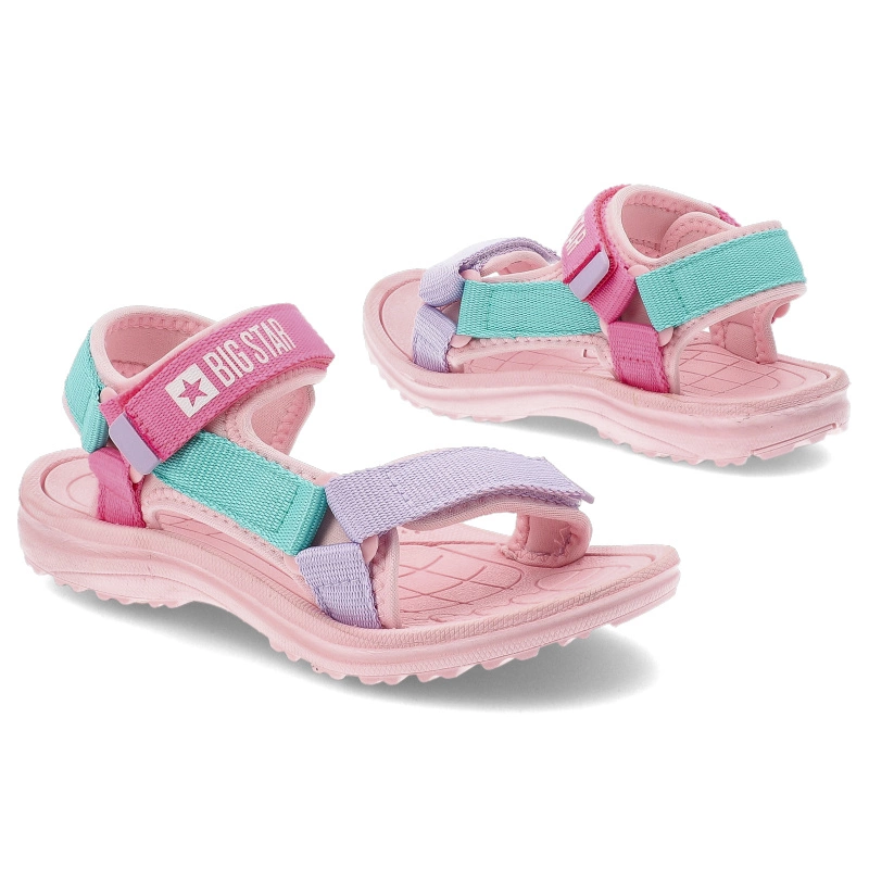 Sandále BIG STAR - RR374519 Róż