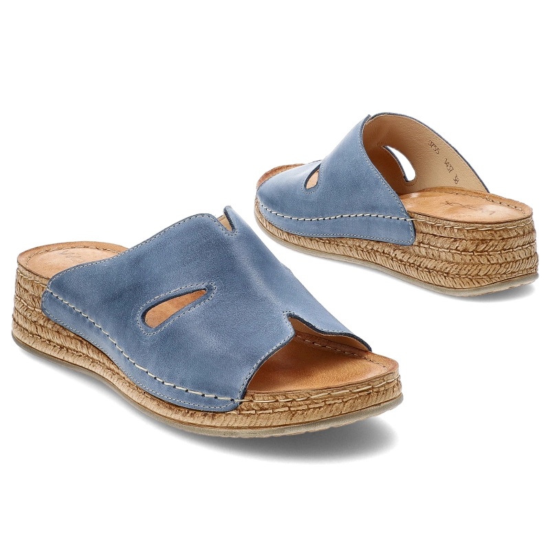 Šľapky WASAK - 0755 Jeans