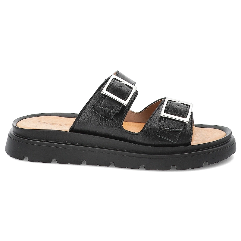 Šľapky WASAK - 0756 Czarny