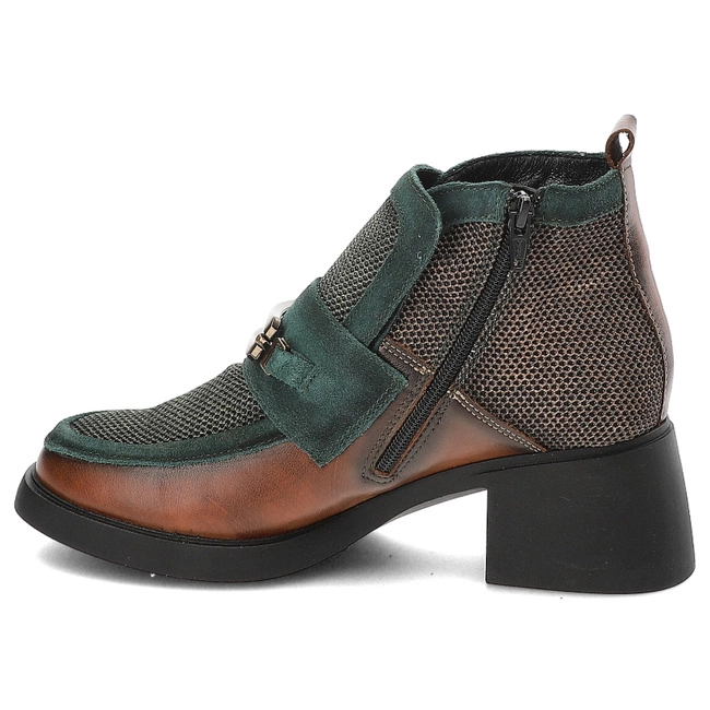 Členkové Topánky Maciejka - 06747-29/00-8 Rudo-Zielony