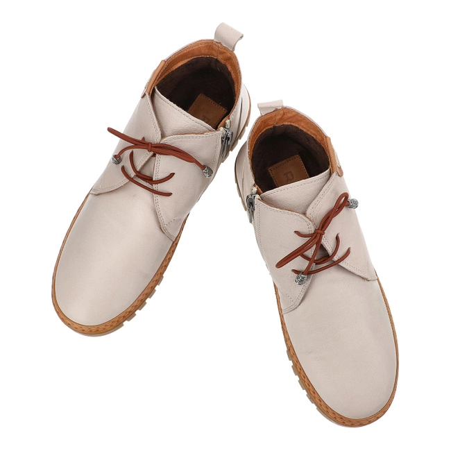 Členkové Topánky Ravini - 743 Silvergrey/Tan