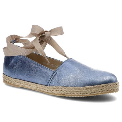 Espadrilky Karino - 2022/058-P Niebieski