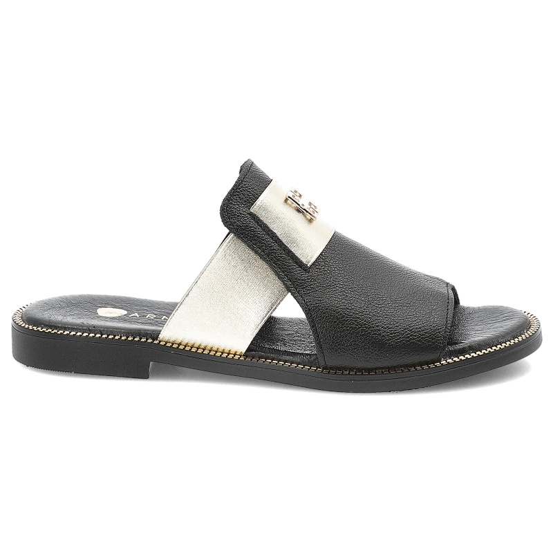 Šľapky ARMODO - 40423 V.Czarny/Złoty