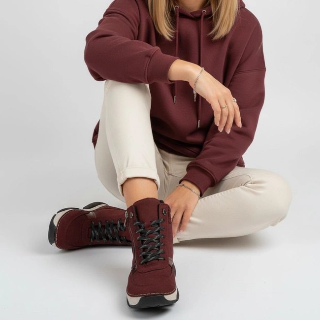 Členkové Topánky RIEKER - 45960-35 Red