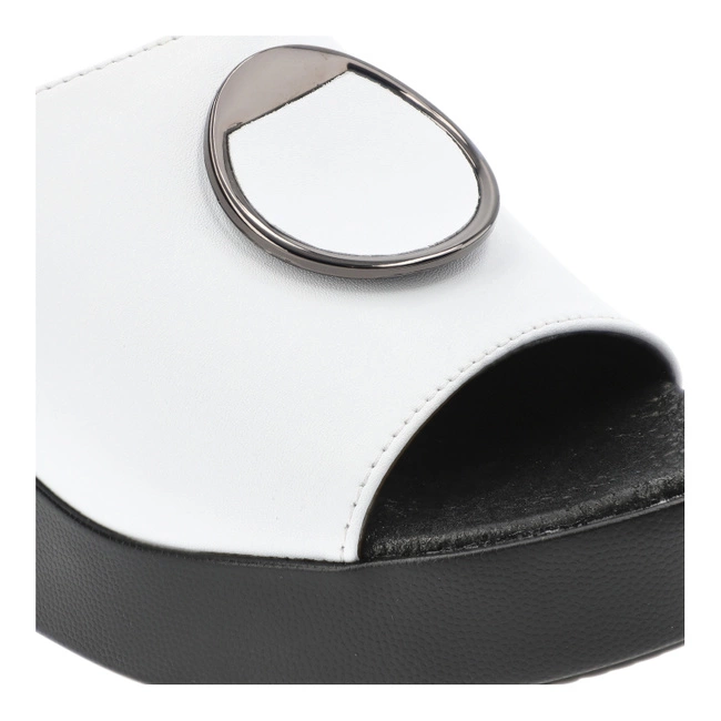 Šľapky Filippo - DK4610/24 WH Biały