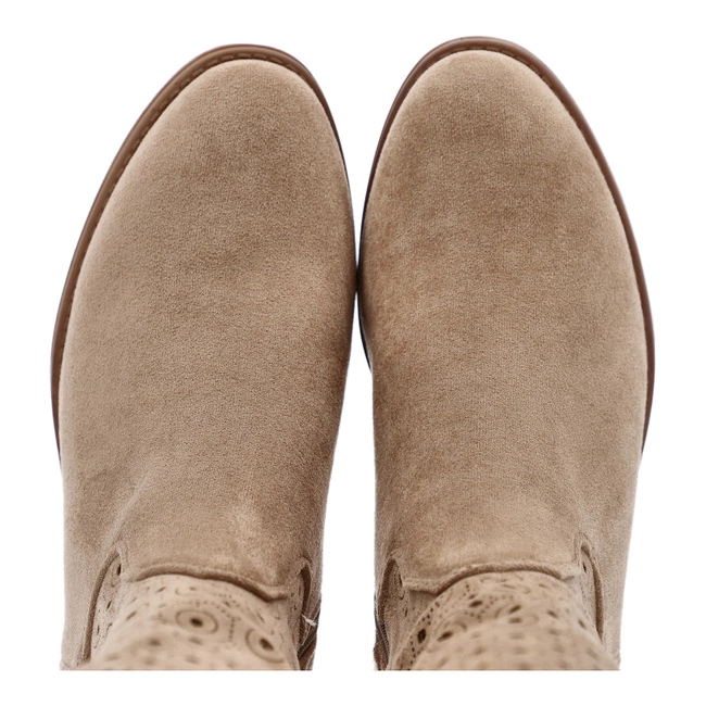 Čižmy S.BARSKI - HY52-531 Beige