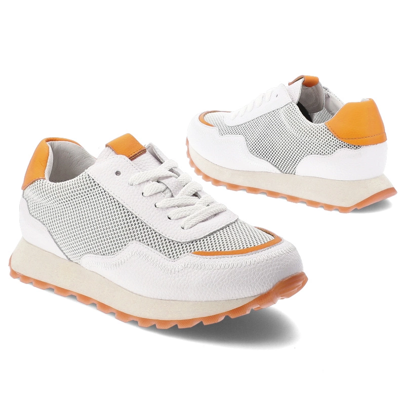 Tenisky CAMBELL - 25-00596WH Biały