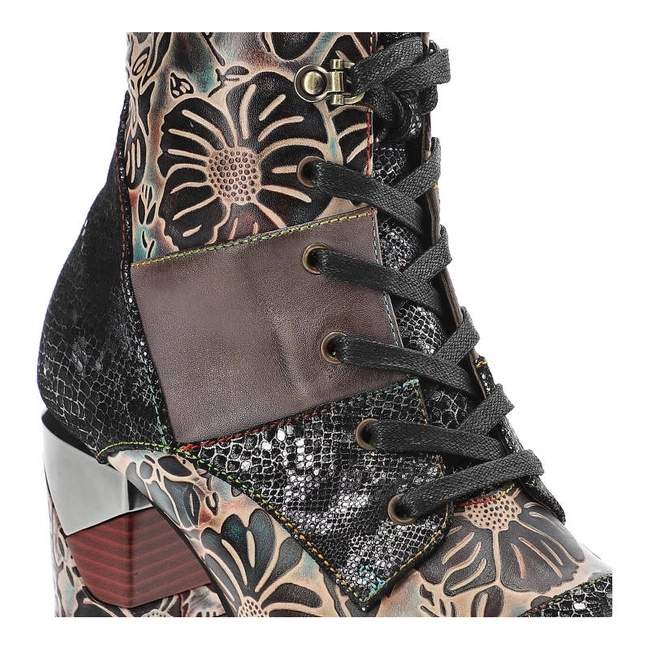 Členkové Topánky Laura Vita - Maevao 02 Acier