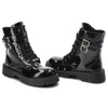 Šnúrovacie Členkové Topánky Big Star - KK374131 Czarny