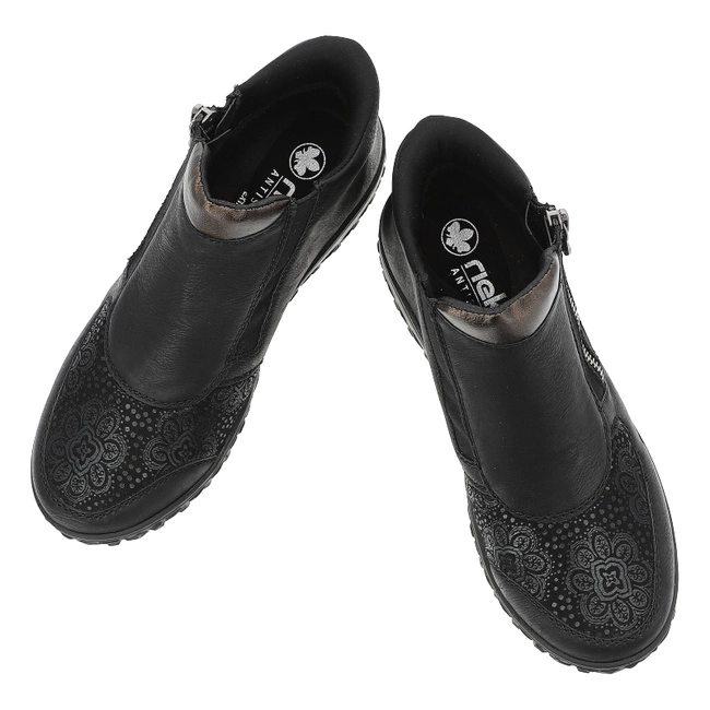 Členkové Topánky RIEKER - 59558-00 Black