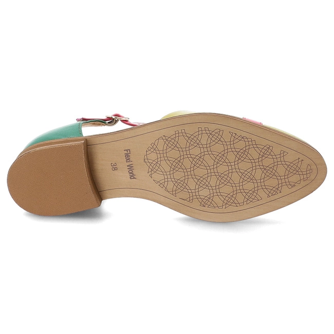 Sandále ARMODO - 4245/35 Limone/Fuksja/Melissa