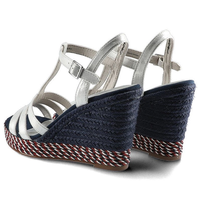 Sandále Tamaris - 1-28372-24 127 Wht Met.Comb