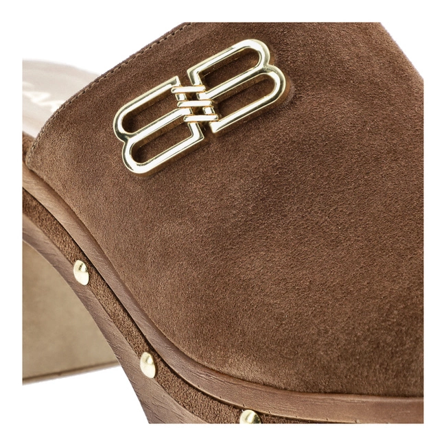 Šľapky KARINO - 5093/015-P Rustikal Welur