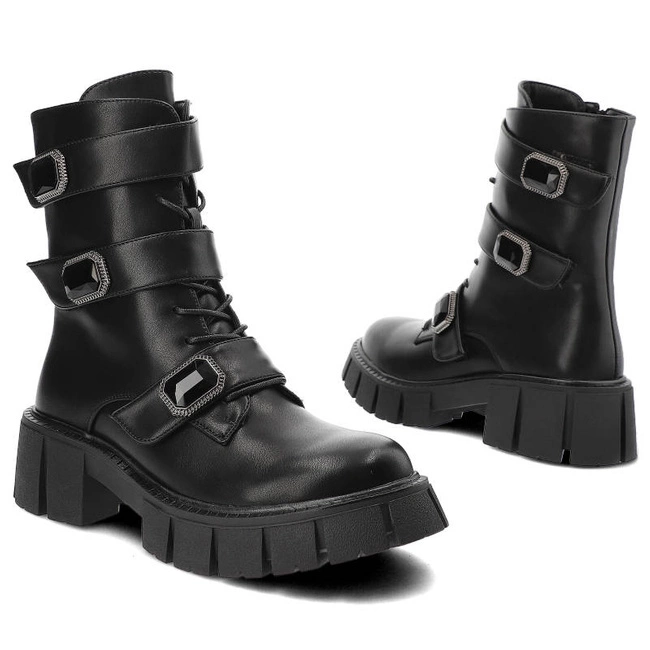 Členkové Topánky S.Barski - MR870-62 Black