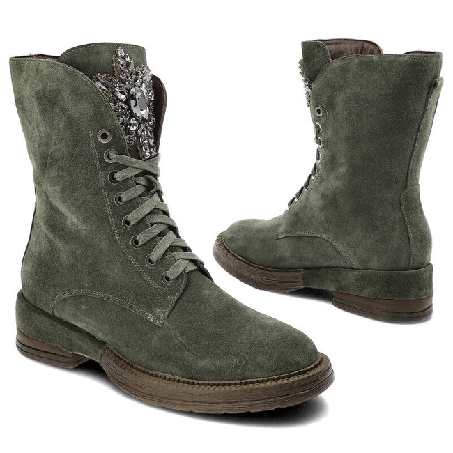 Členkové Topánky Alma en Pena - I23611 Crosta Khaki