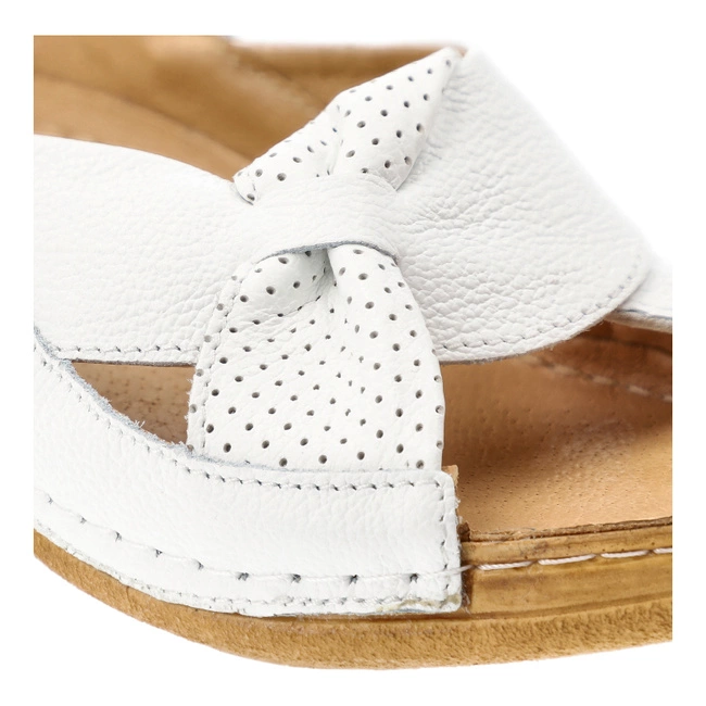 Sandále ARMODO - 5-0686-068 Biały Verona+Pefro