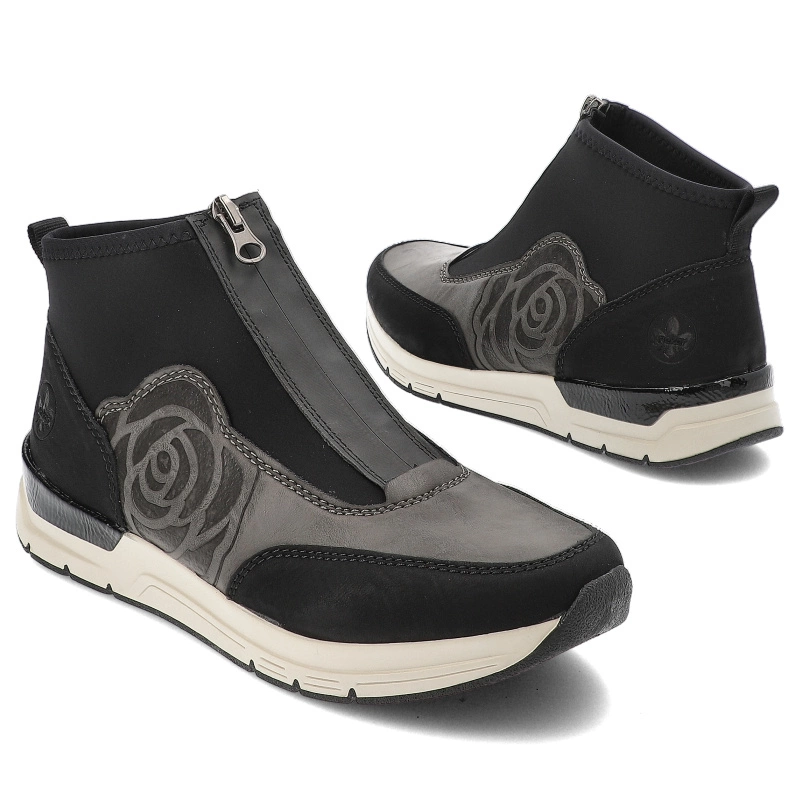 Členkové Topánky Rieker - 58956-00 Black