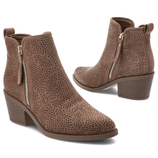 Členkové Topánky S.BARSKI - HY52-538 Coffee