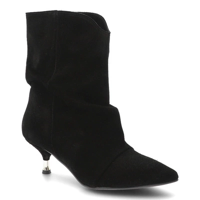 Členkové Topánky CHEBELLO - 4814_-034-000-PSK-S393 Czarny Welur