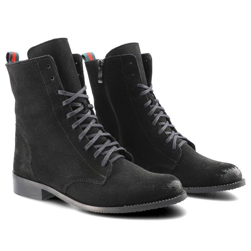 Členkové Topánky Pro-Moda - 2315 Czarny Welur 028