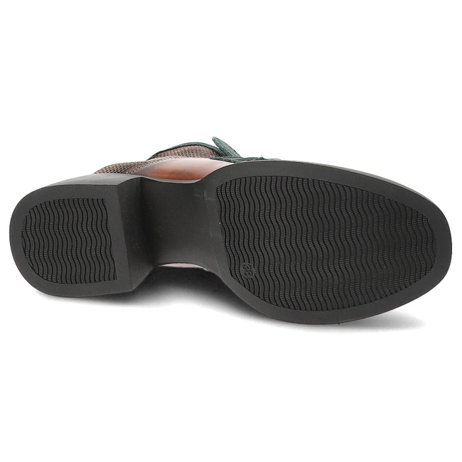 Členkové Topánky Maciejka - 06747-29/00-8 Rudo-Zielony