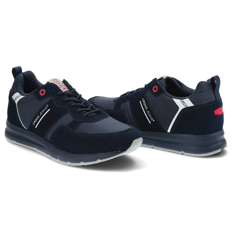 Tenisky Cross Jeans - JJ1R4015C Granat