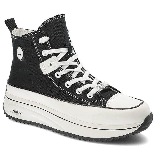 Tenisky Rieker - 90010-00 Black