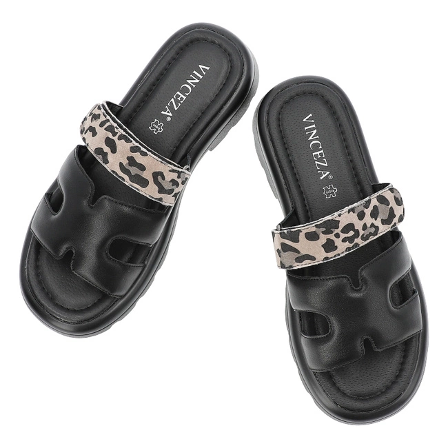 Šľapky VINCEZA - 66769 BK Czarny