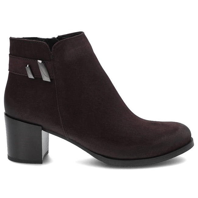 Členkové Topánky Gamis - 3512 Bordo Nubuk