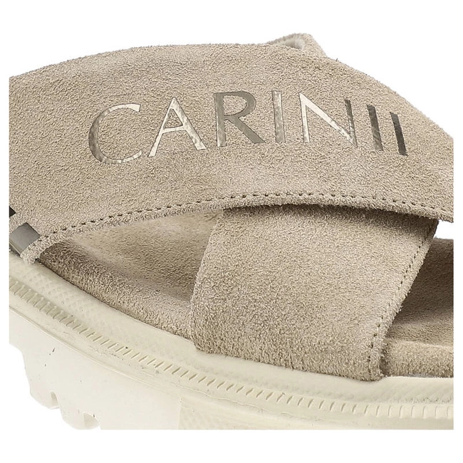 Šľapky Carinii - B8118_O17-000-000-F24 Beż