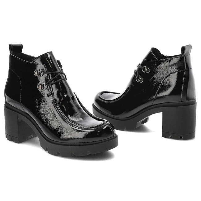 Členkové Topánky Lemar - 60393 Naplak Czarny