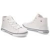 Plátenky Tommy Hilfiger - T3X4-32209-0890100-High Top Lace-Up Sneaker White 100