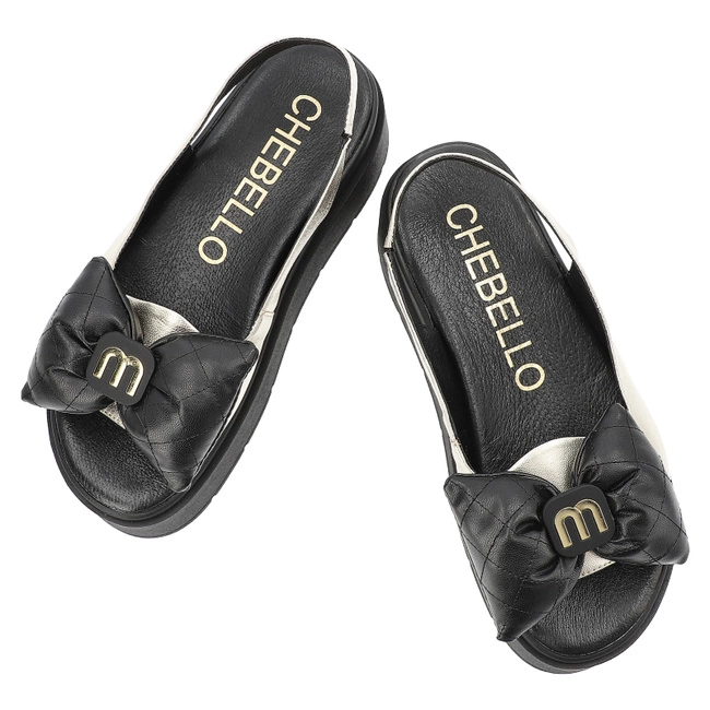 Sandále CHEBELLO - 4641_-046-000-PSK-S370 Złoty