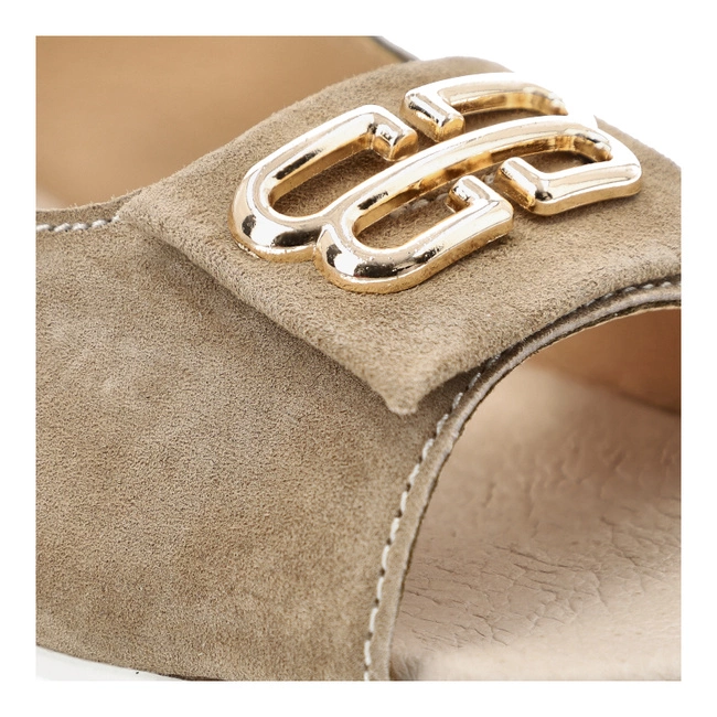 Sandále S.BARSKI - GR51-601 Khaki