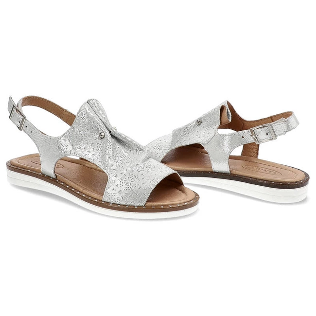 Sandále Lanqier - 44C2860 Biały