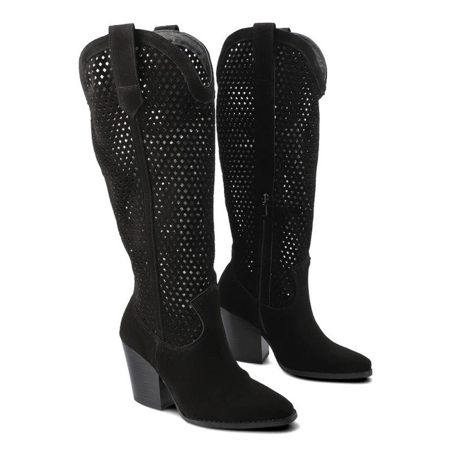 Čižmy Karino - 3386/003-P Czarny