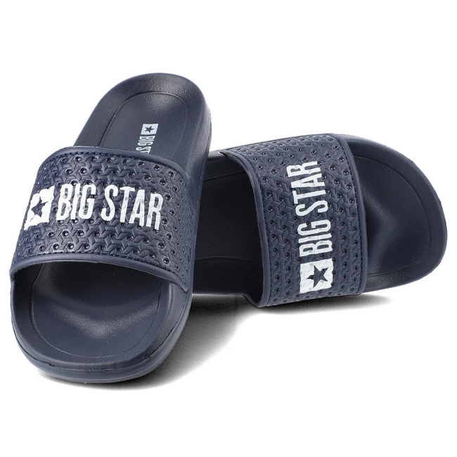 Šľapky Big Star - GG374802 Granat