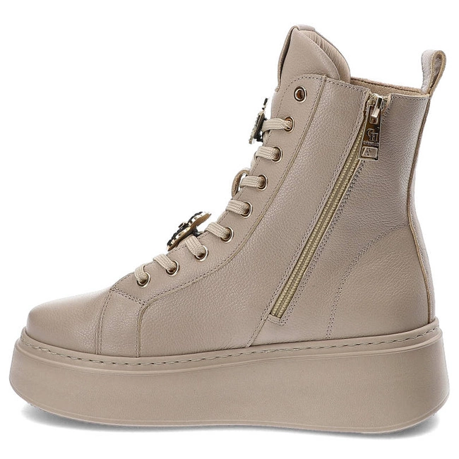 Členkové Topánky Chebello - 4294_-302-000-MIC-S251 Beżowy