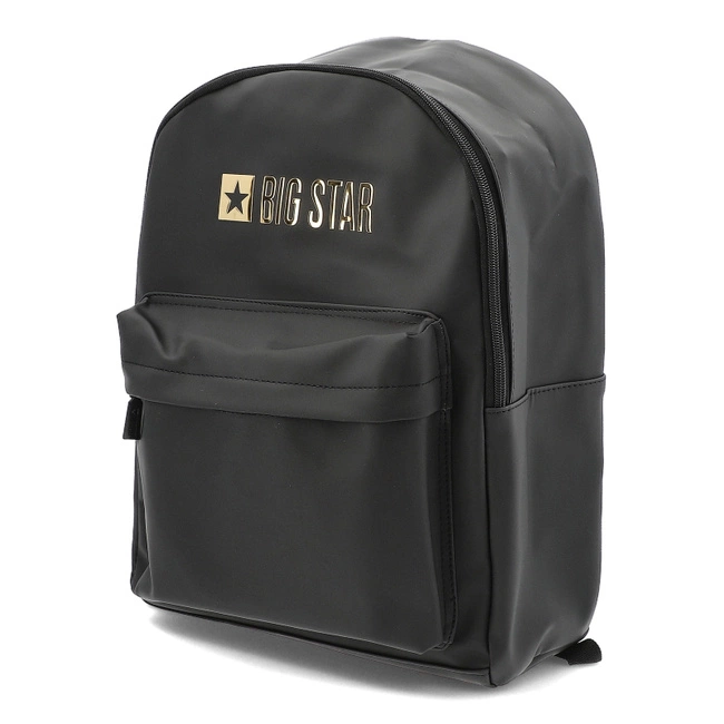 Batoh BIG STAR - RR574092 Czarny/Złoty