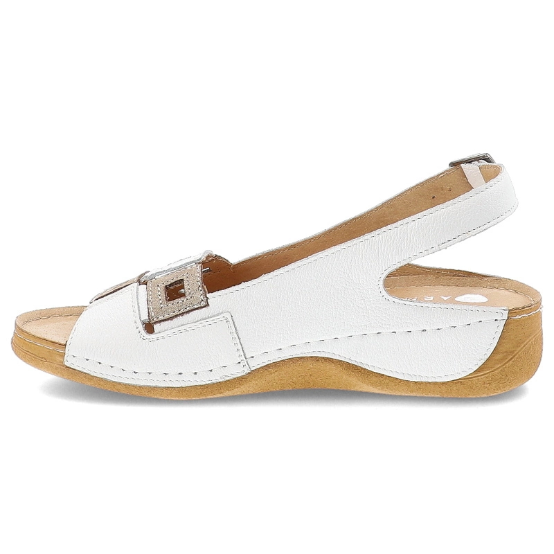 Sandále ARMODO - 5-1162-035 Biały Verona+Grid