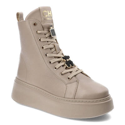 Členkové Topánky Chebello - 4294_-302-000-MIC-S251 Beżowy