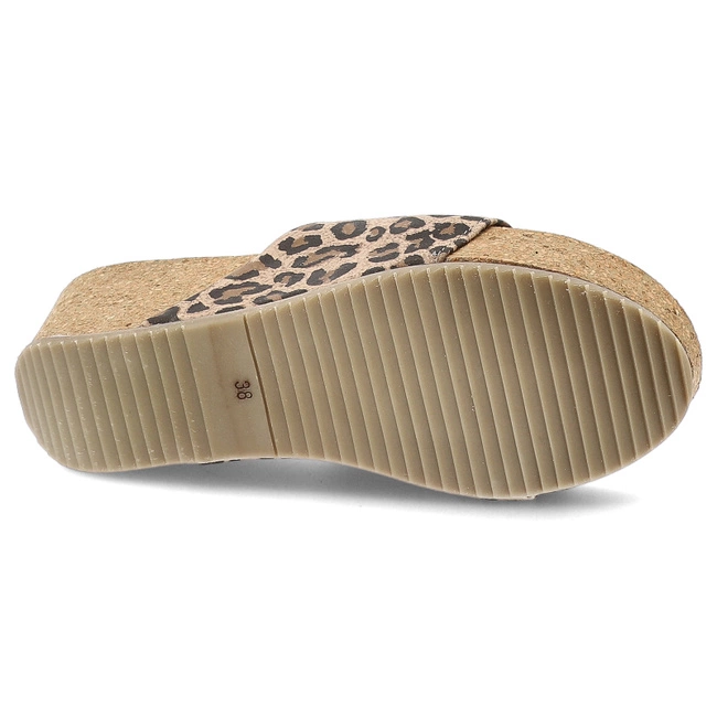 Šľapky ARMODO - 40289 Lampart Beż