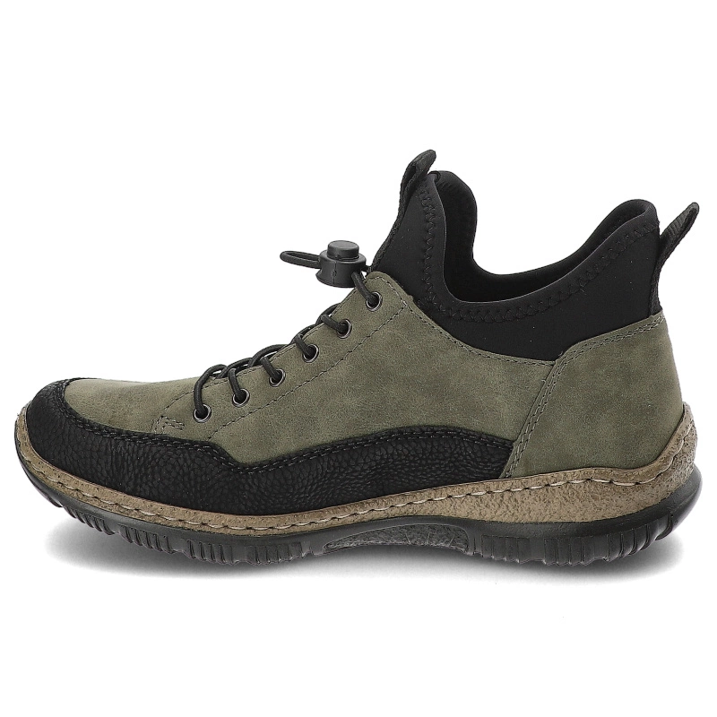 Členkové Topánky Rieker - N32G3-54 Green Combination